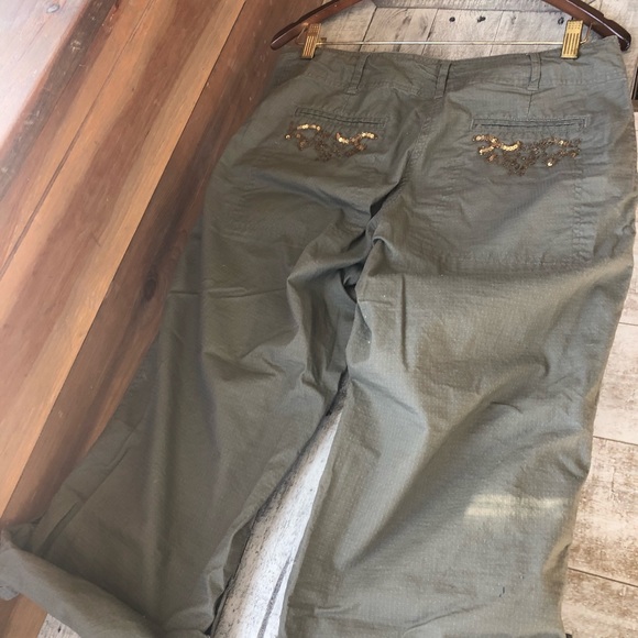 Cache .. beaded cargo pants - Picture 6 of 16